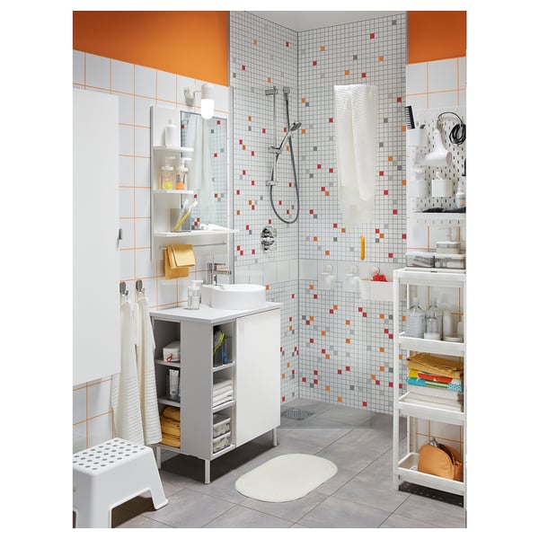 VALLAMOSSE Riel ajustable pared+ducha, cromado