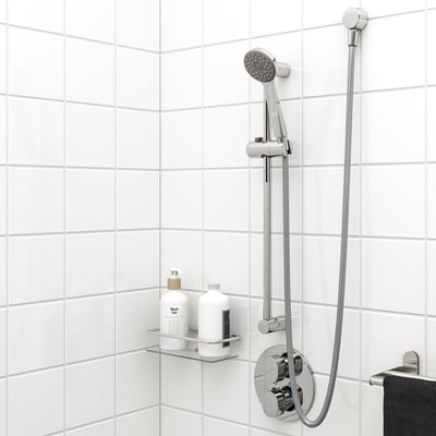 VALLAMOSSE Riel ajustable pared+ducha, cromado
