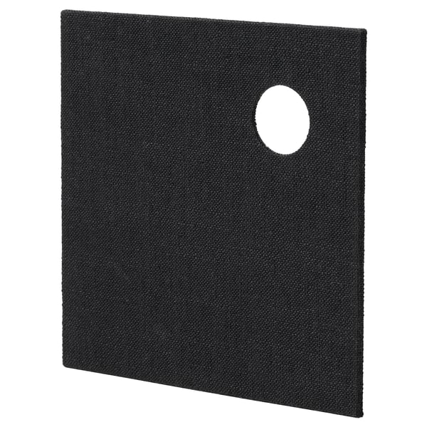 VAPPEBY Frente para bocina Bluetooth, negro, 8x8 "