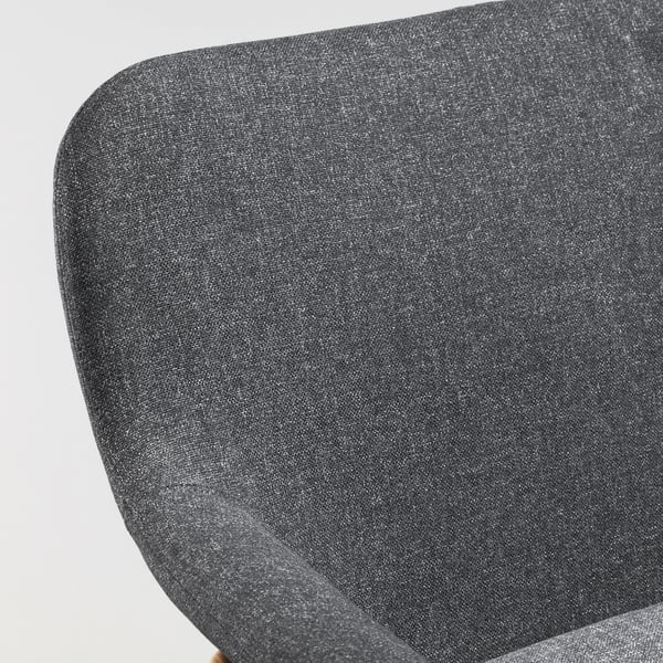 VEDBO Sillón, Gunnared gris oscuro