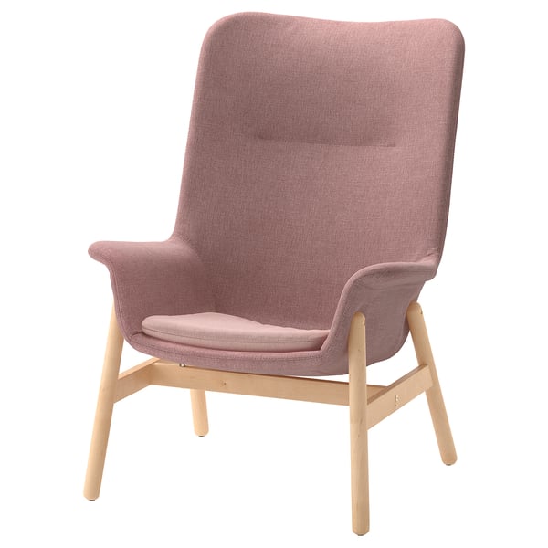 VEDBO Sillón, Gunnared marrón rosado claro