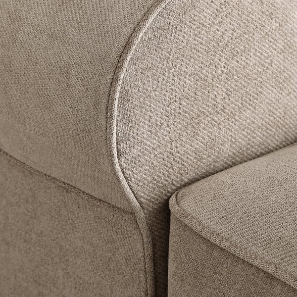 VENNGARN Sillón de 1.5 plazas, Johanneshov marrón-beige