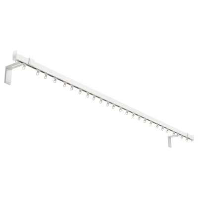 VIDGA Riel sencillo de pared, blanco