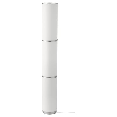 VIDJA Lámpara de piso, blanco, 54 "