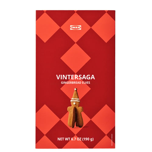 VINTERSAGA Elfos de pan de jengibre, 7 oz