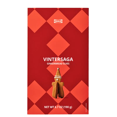 VINTERSAGA Elfos de pan de jengibre, 7 oz