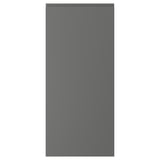 VOXTORP Puerta, gris oscuro, 18x40 "