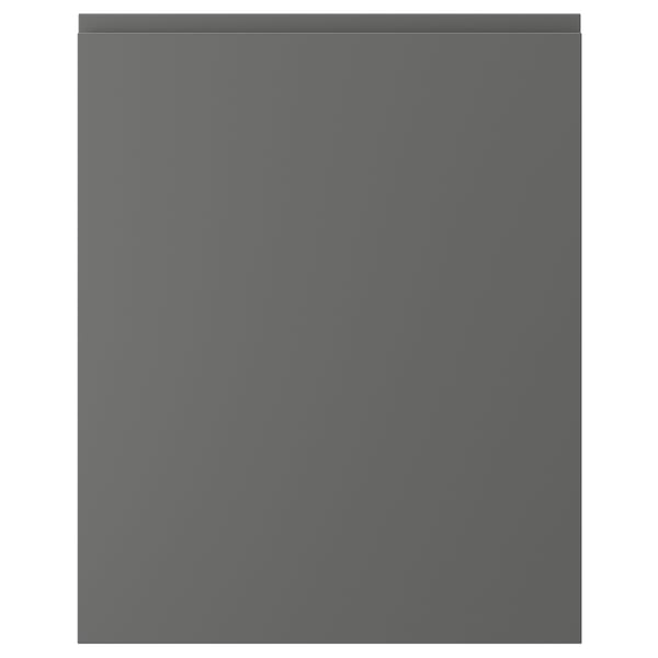 VOXTORP Puerta, gris oscuro, 24x30 "